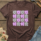 Bahama Matrix T-shirt in Espresso - Comfort Colors 1717 flat lay