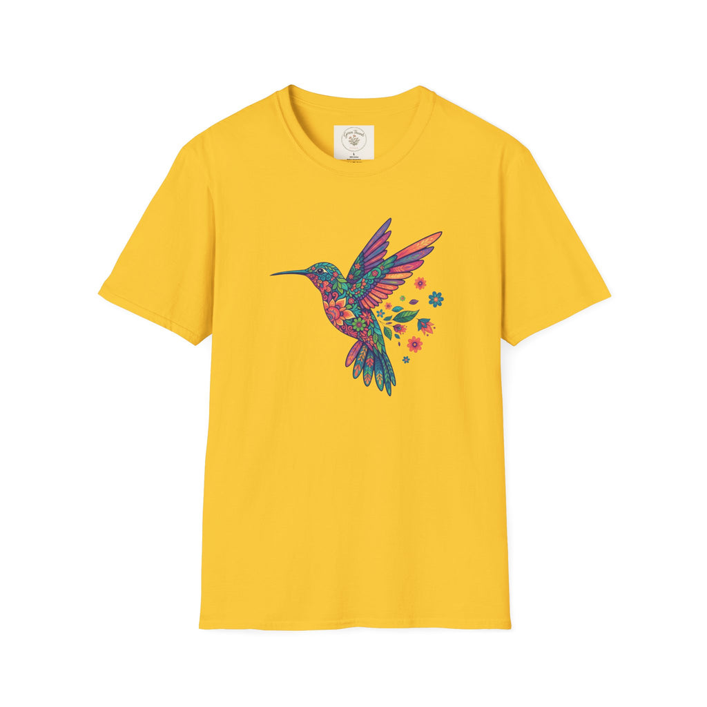 Gem Flower Hummingbird T-shirt