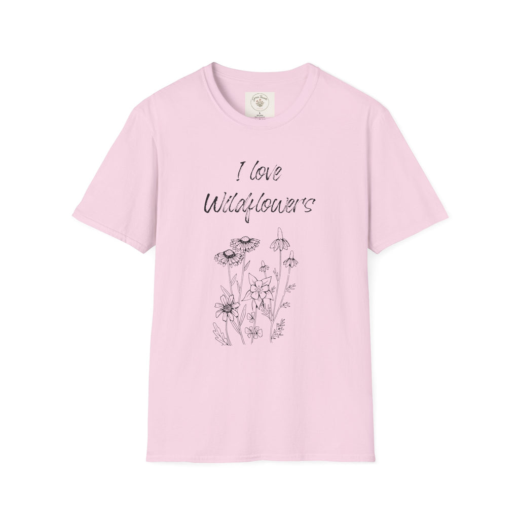 I Love Wild Flowers T-Shirt