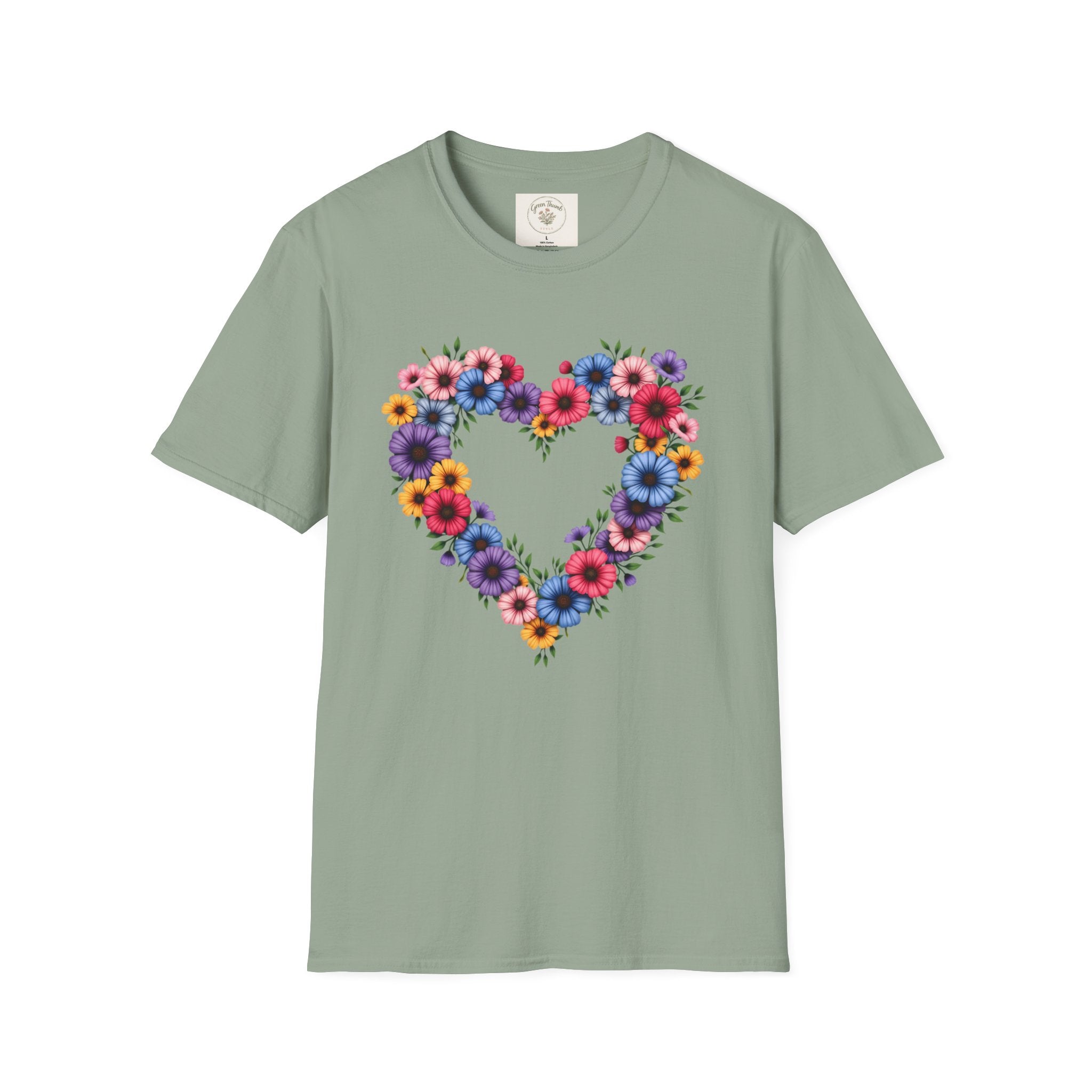 Heart Flowers T-Shirt