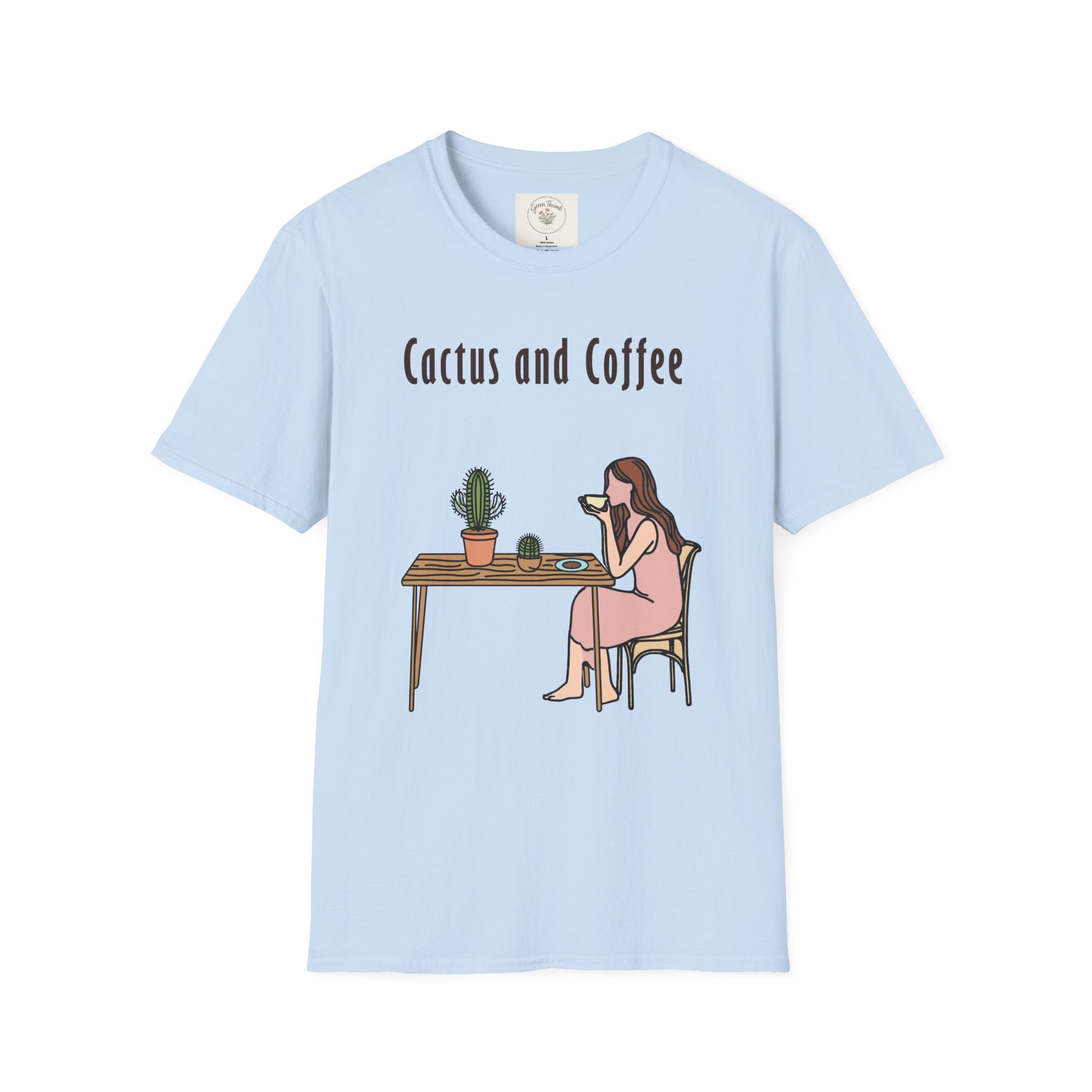 Cactus and Coffee T-Shirt
