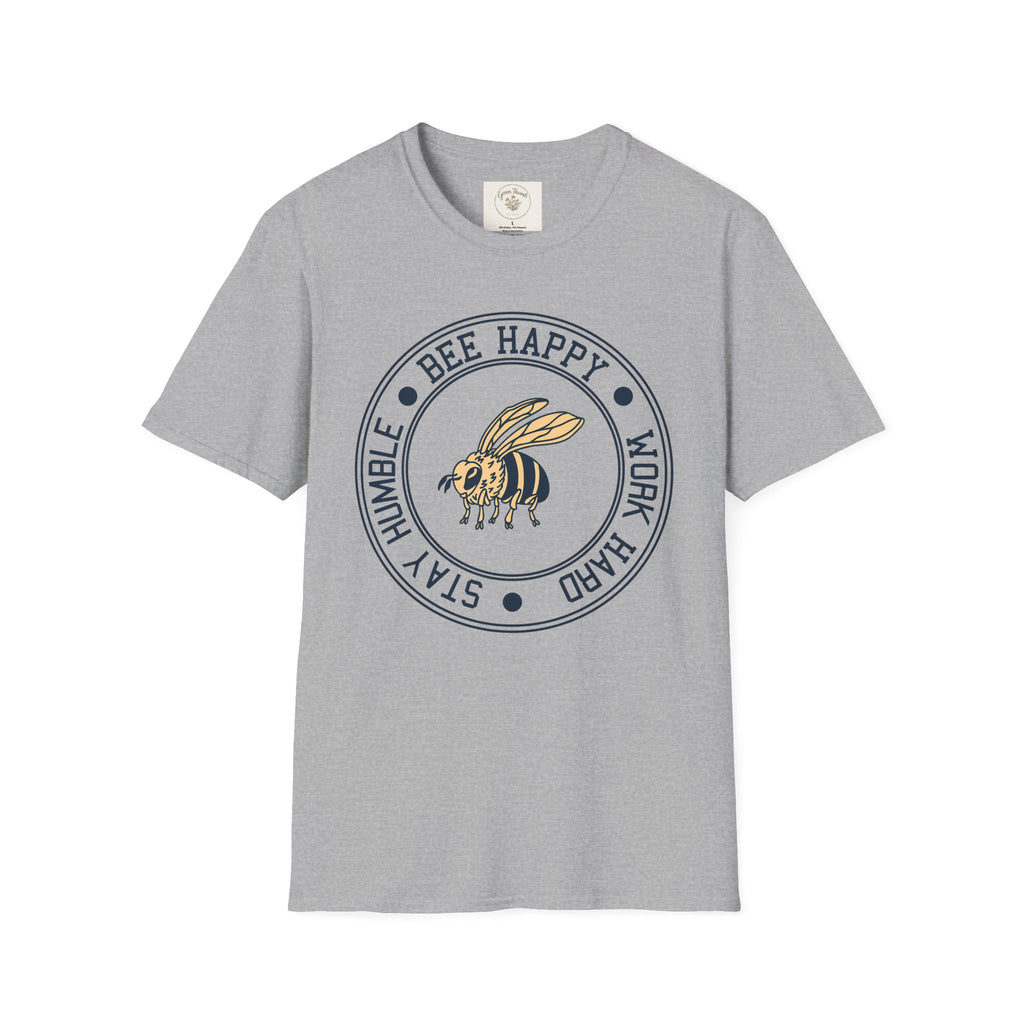 Happy, Work, Humble Bee T-Shirt