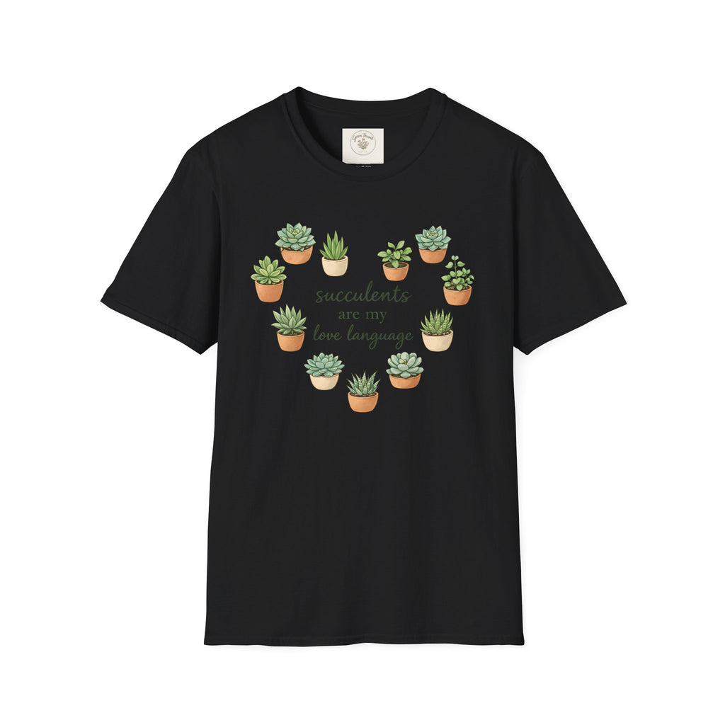 Succulents Love Language T-Shirt