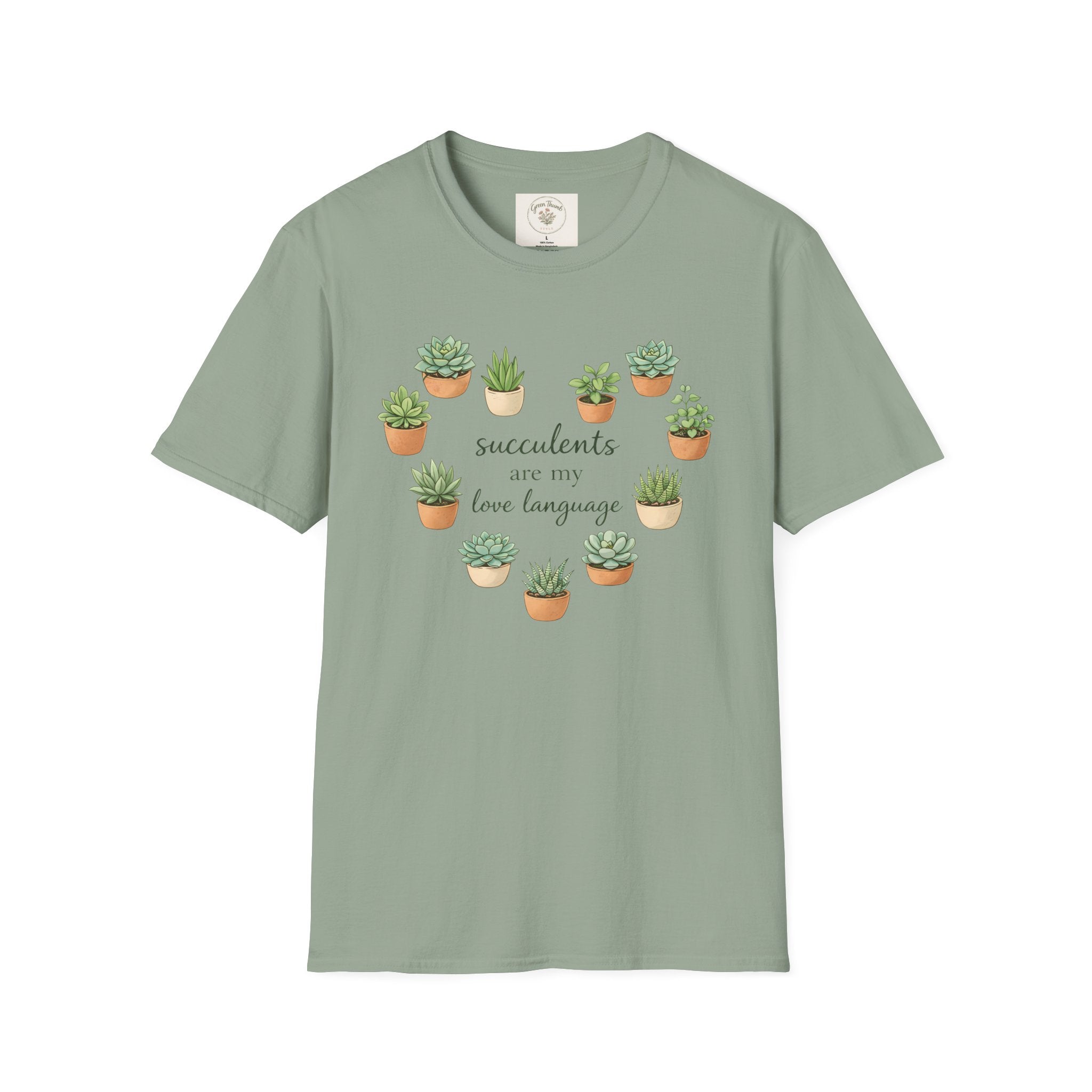 Succulents Love Language T-Shirt