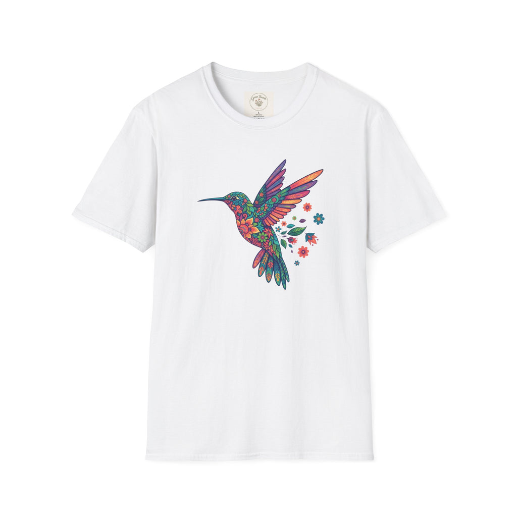 Gem Flower Hummingbird T-shirt