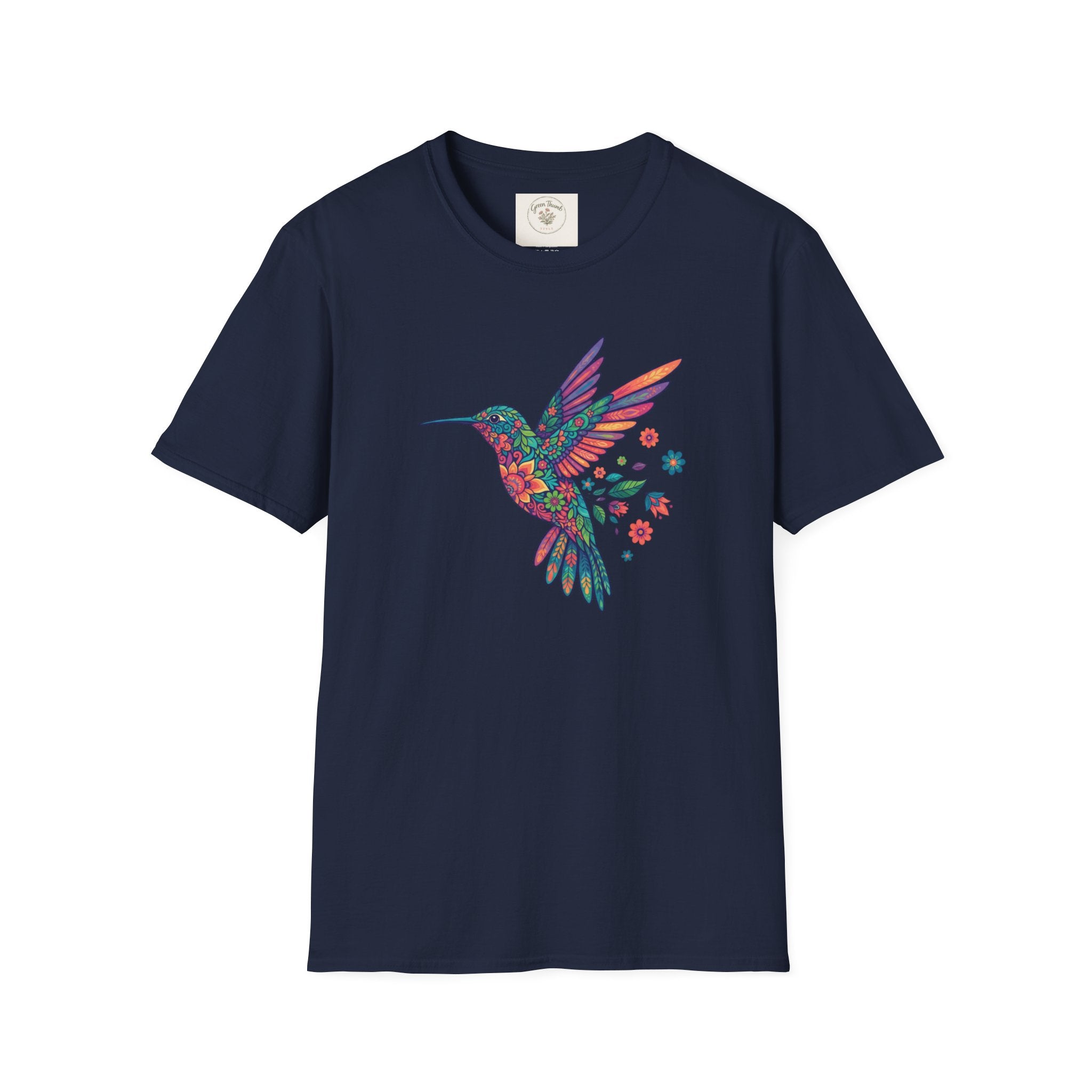 Gem Flower Hummingbird T-shirt