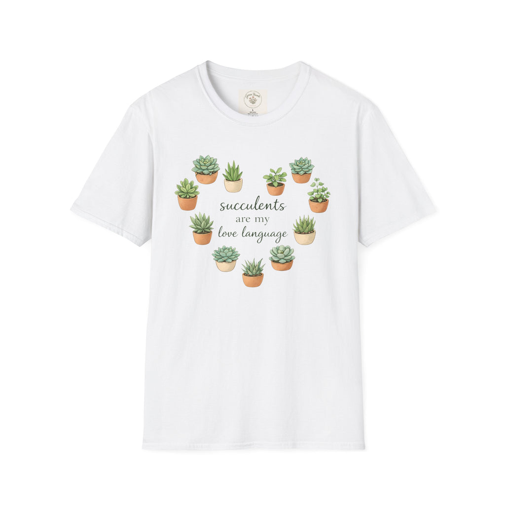 Succulents Love Language T-Shirt