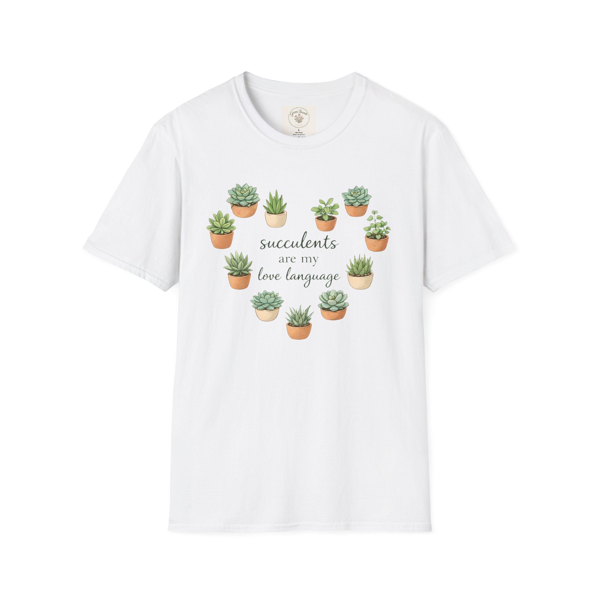Succulents Love Language T-Shirt