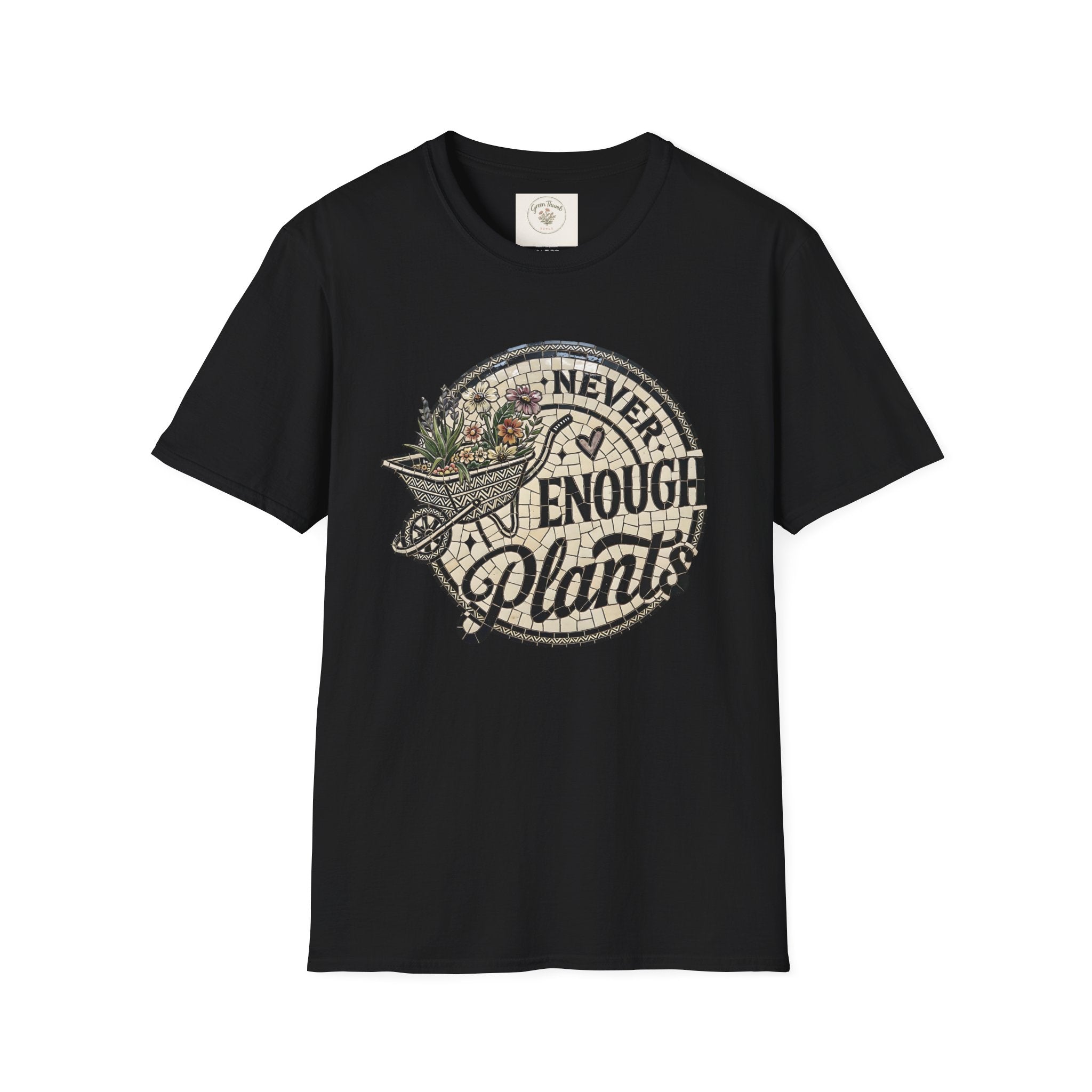 Never Enough Plants Mosaic T-shirt