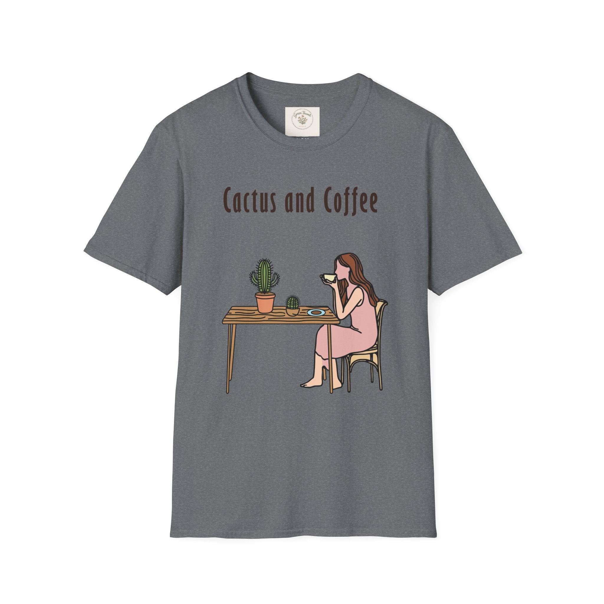 Cactus and Coffee T-Shirt