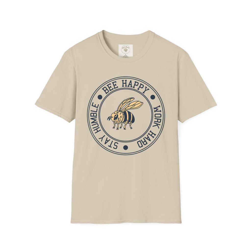 Happy, Work, Humble Bee T-Shirt