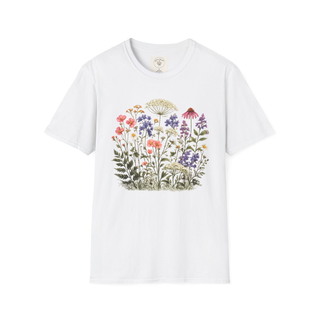 Colorful Wild Flowers T-shirt