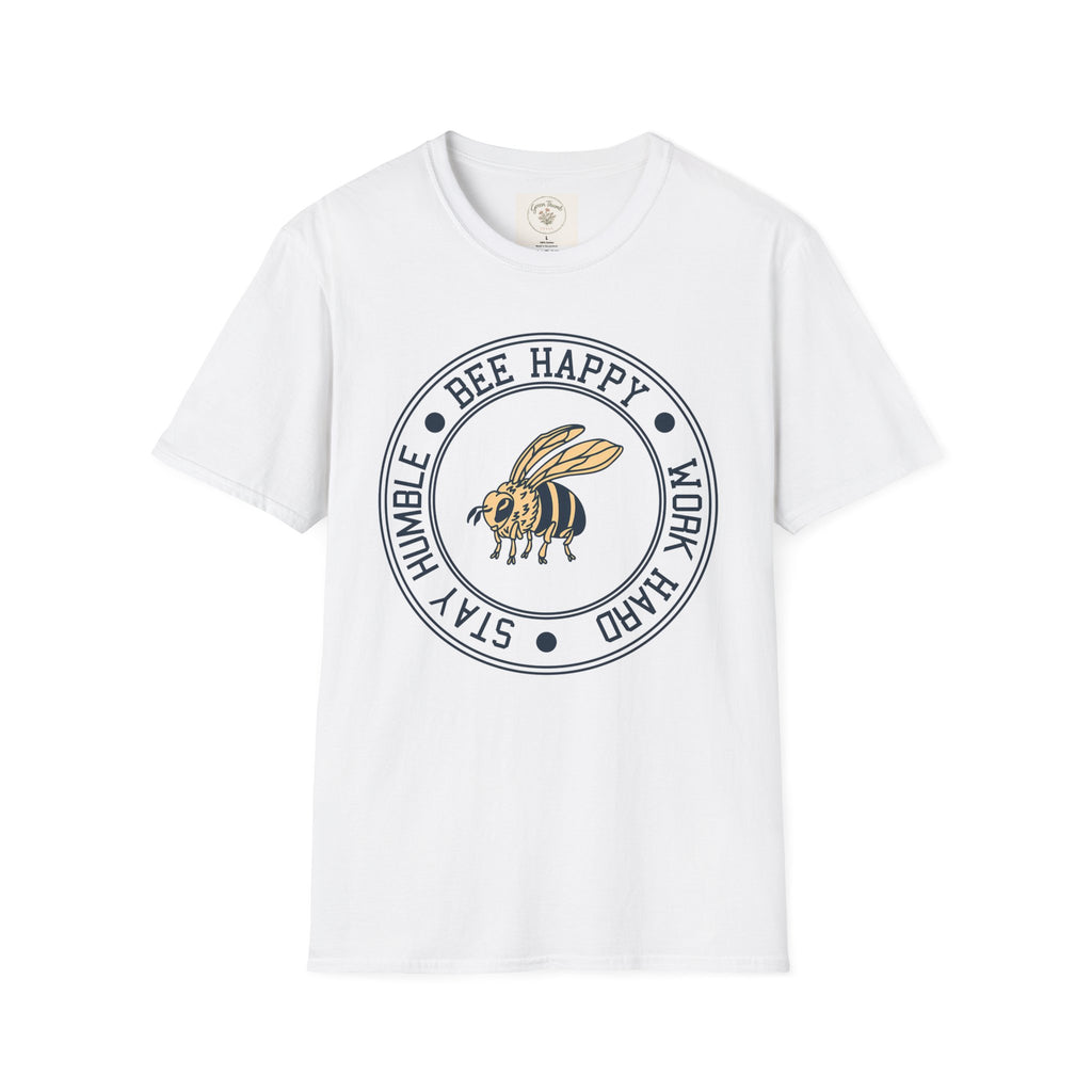 Happy, Work, Humble Bee T-Shirt