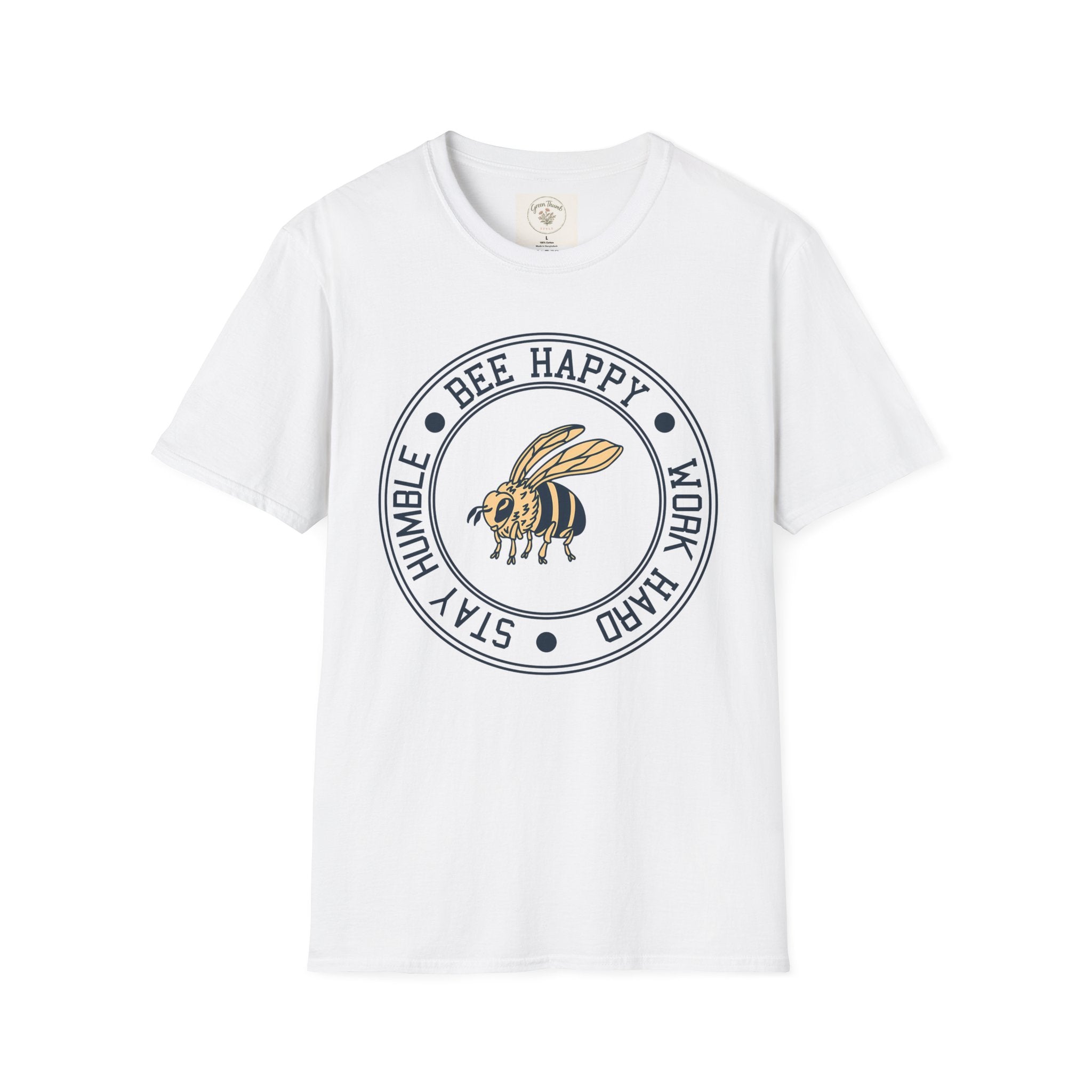 Happy, Work, Humble Bee T-Shirt