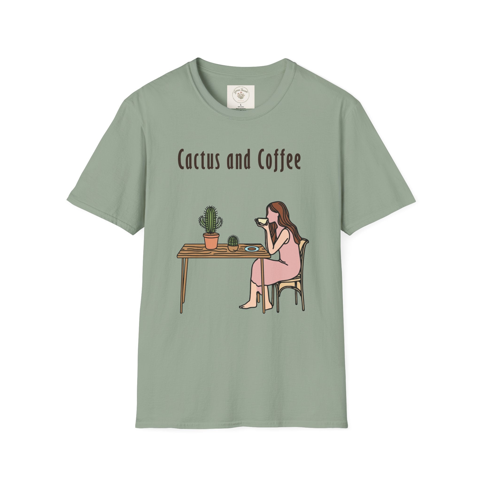Cactus and Coffee T-Shirt