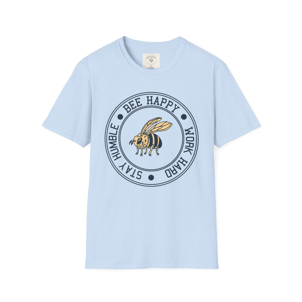 Happy, Work, Humble Bee T-Shirt