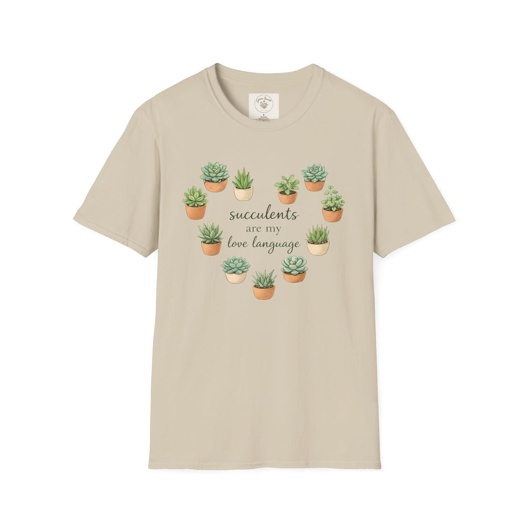 Succulents Love Language T-Shirt