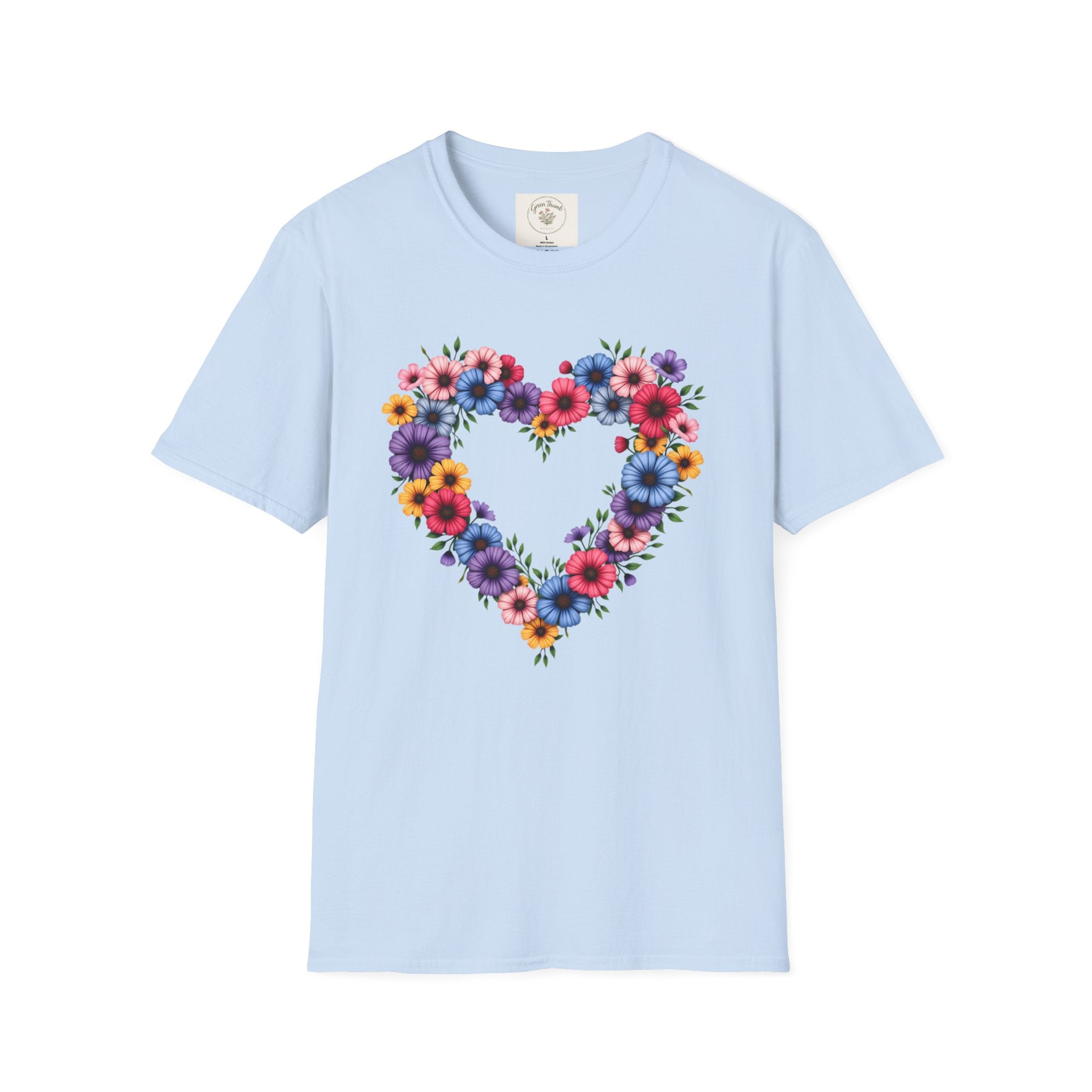 Heart Flowers T-Shirt