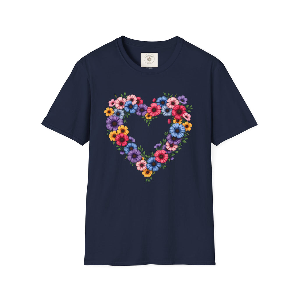 Heart Flowers T-Shirt