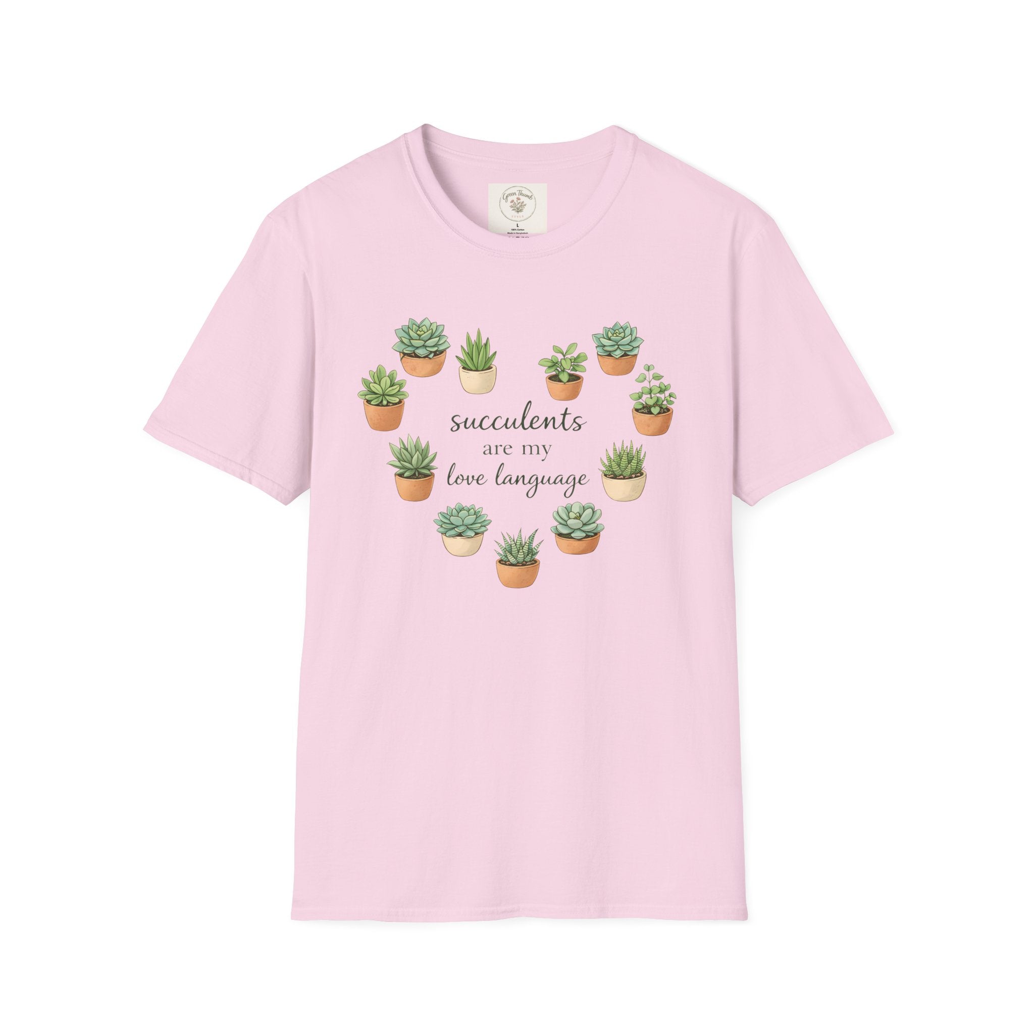 Succulents Love Language T-Shirt