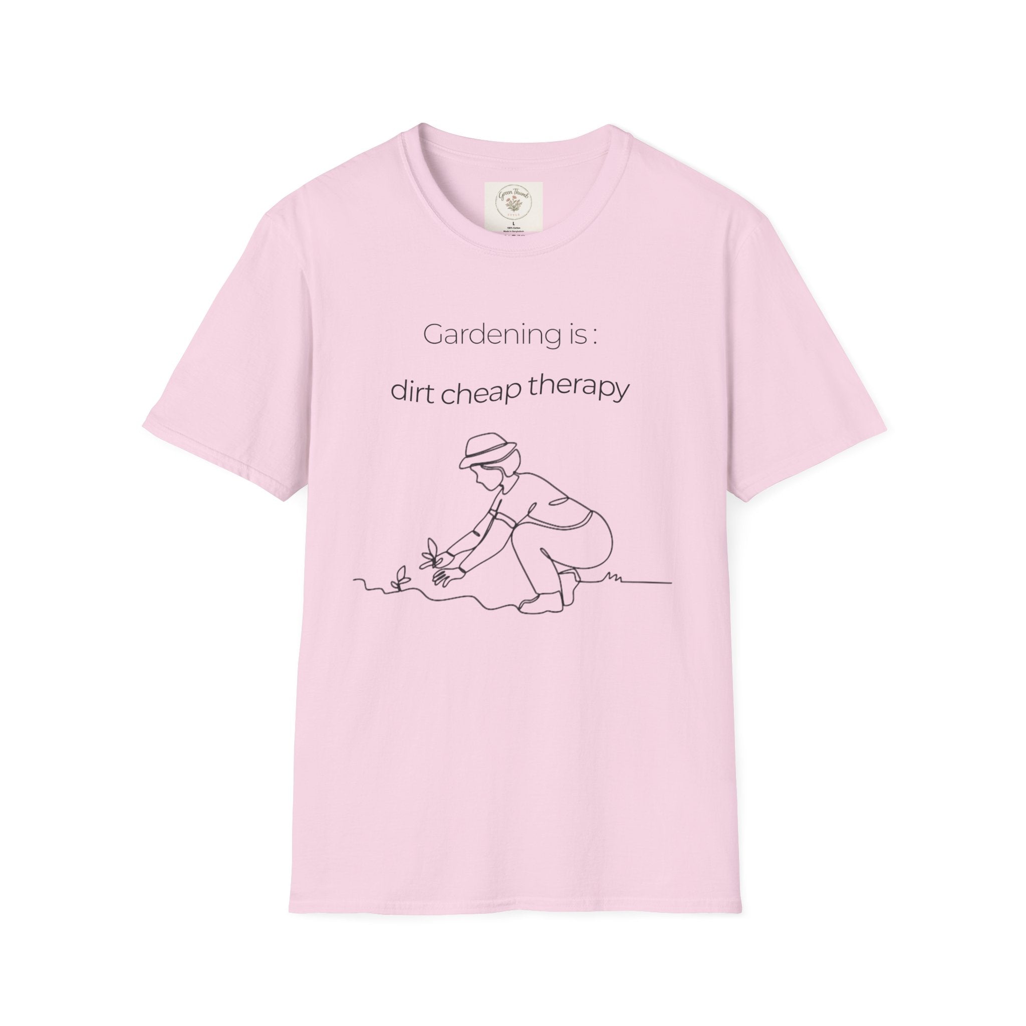 Gardening Dirt Cheap Therapy T-Shirt