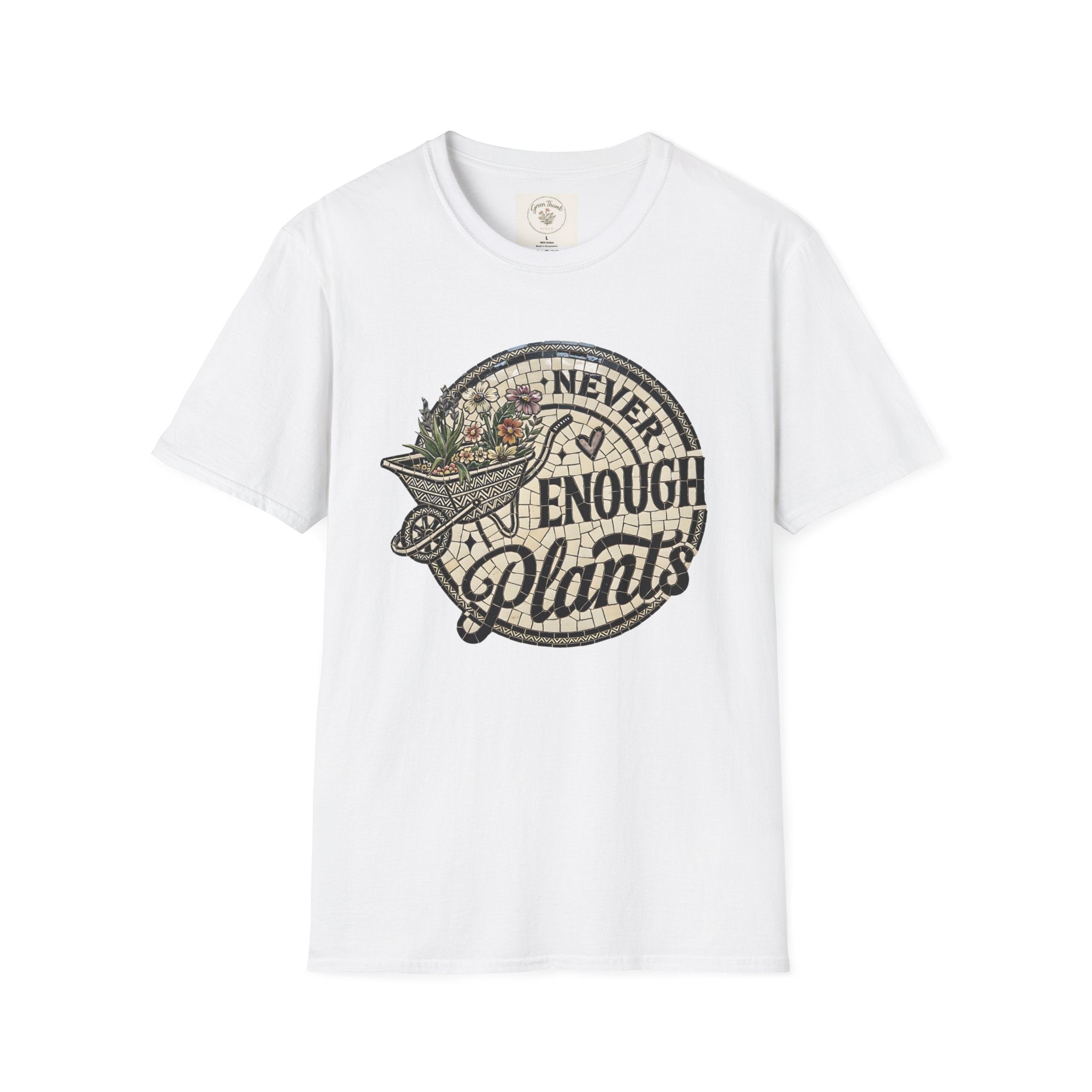 Never Enough Plants Mosaic T-shirt