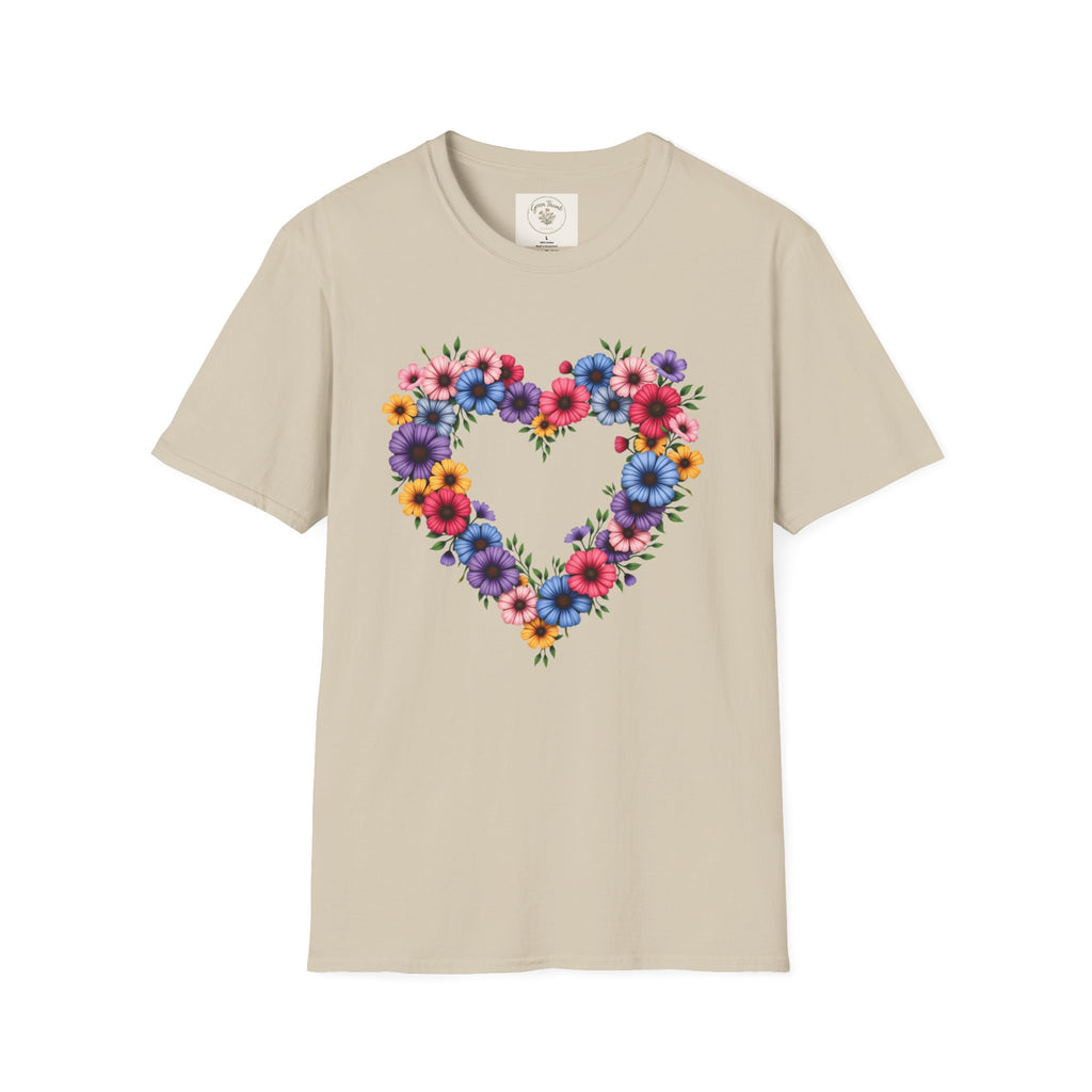 Heart Flowers T-Shirt