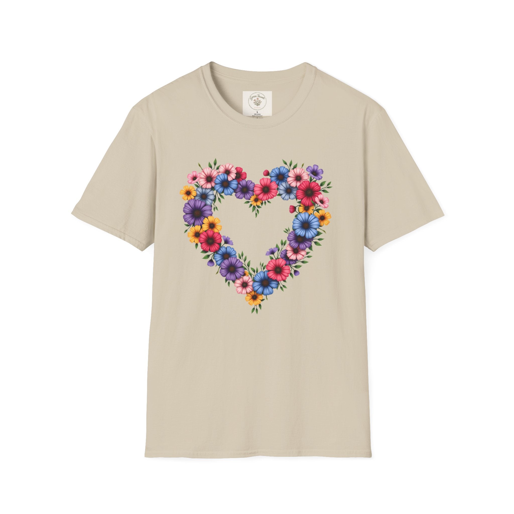Heart Flowers T-Shirt
