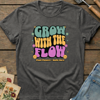 Grow with the Flow in Pepper - Comfort Colors 1717 flat lay