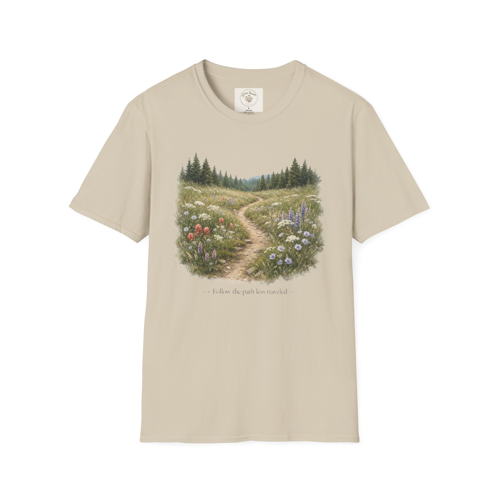 Follow the Path Less Traveled T-shirt