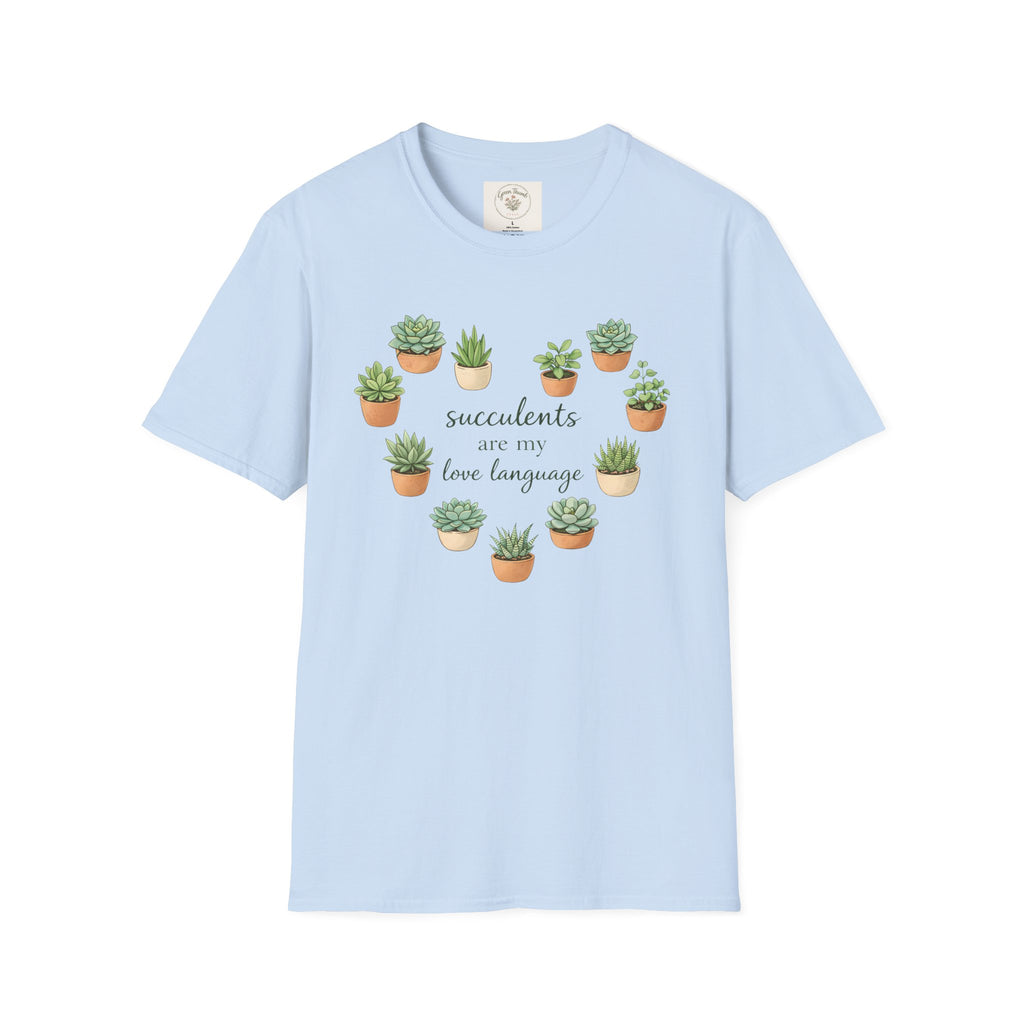 Succulents Love Language T-Shirt