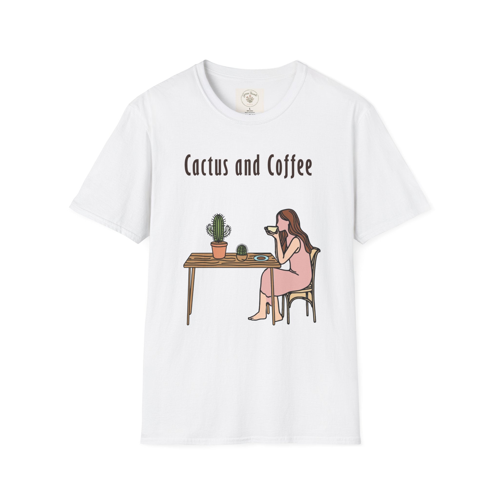 Cactus and Coffee T-Shirt