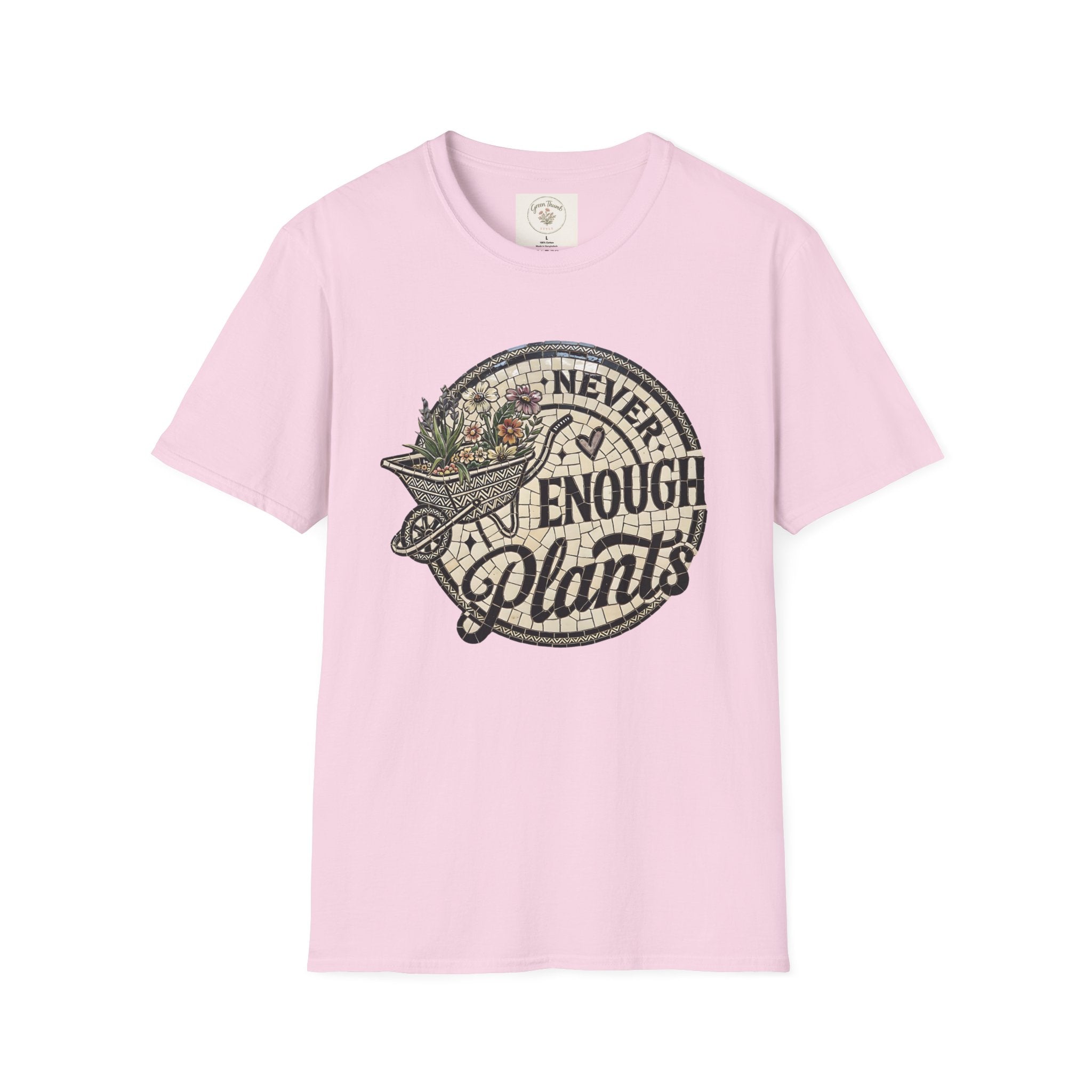 Never Enough Plants Mosaic T-shirt