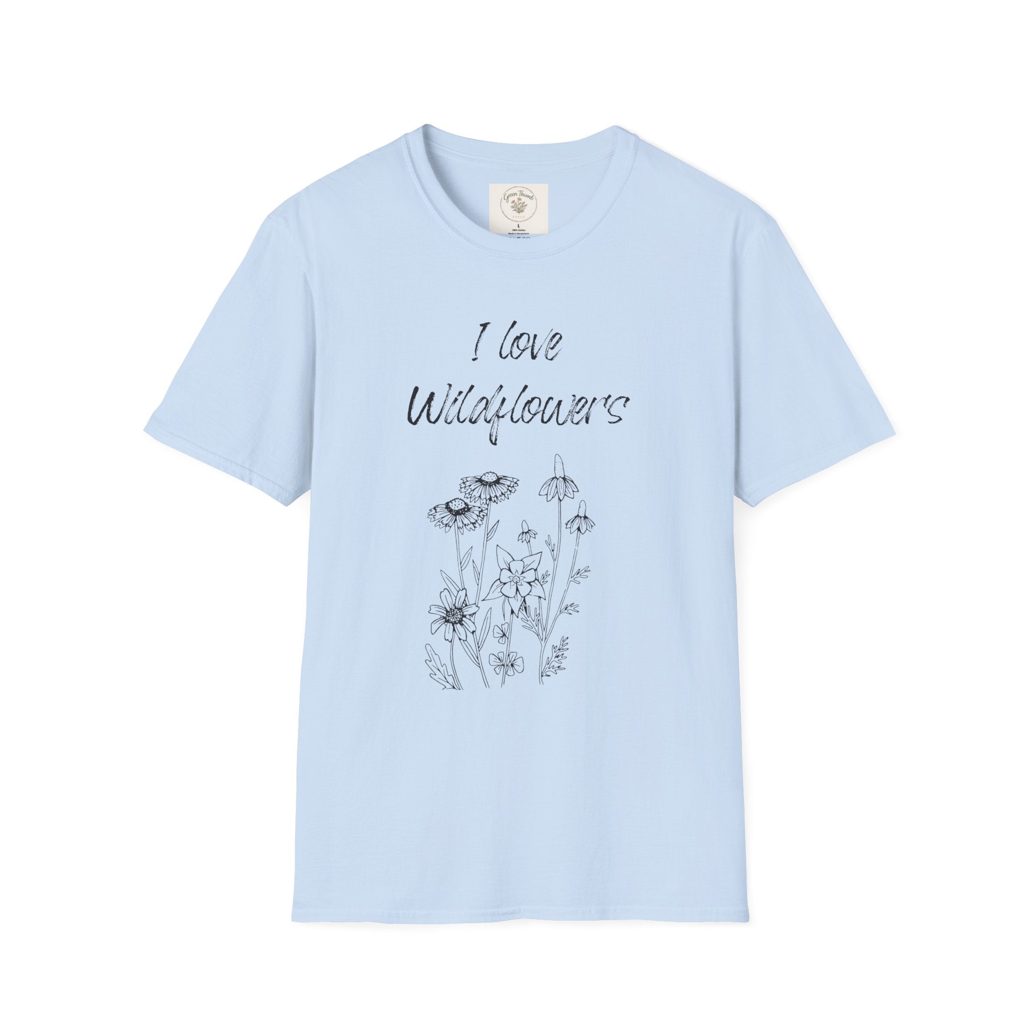 I Love Wild Flowers T-Shirt