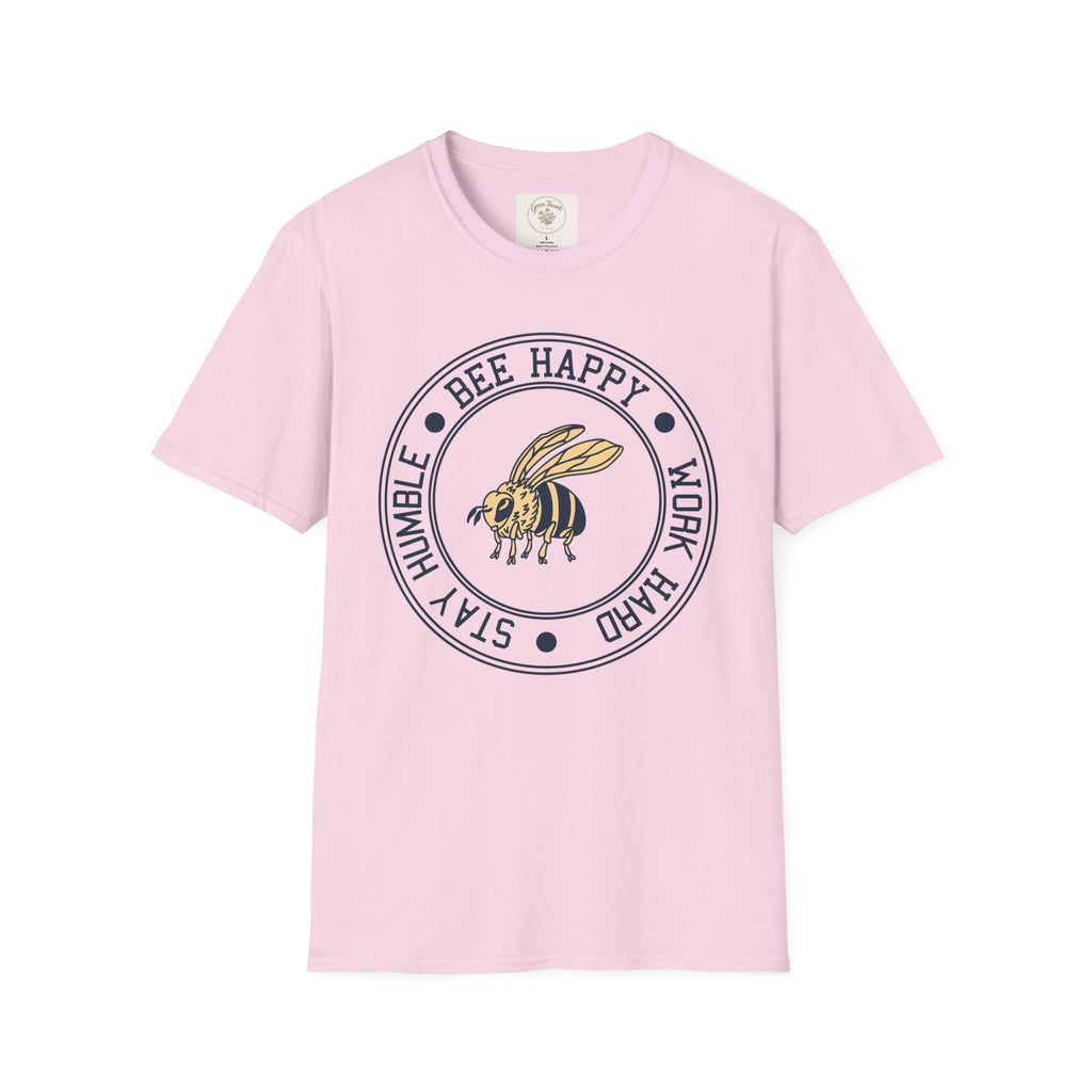 Happy, Work, Humble Bee T-Shirt