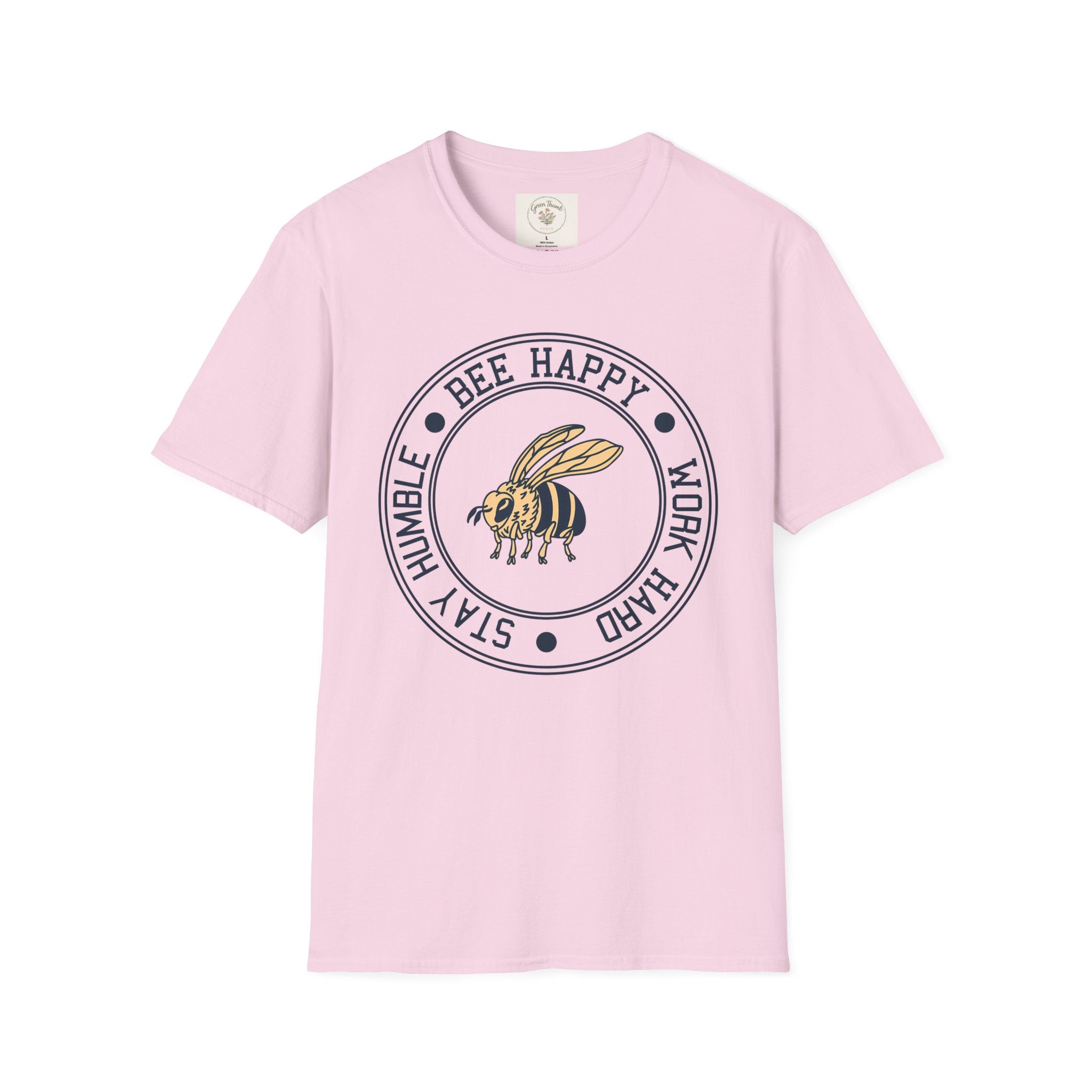 Happy, Work, Humble Bee T-Shirt