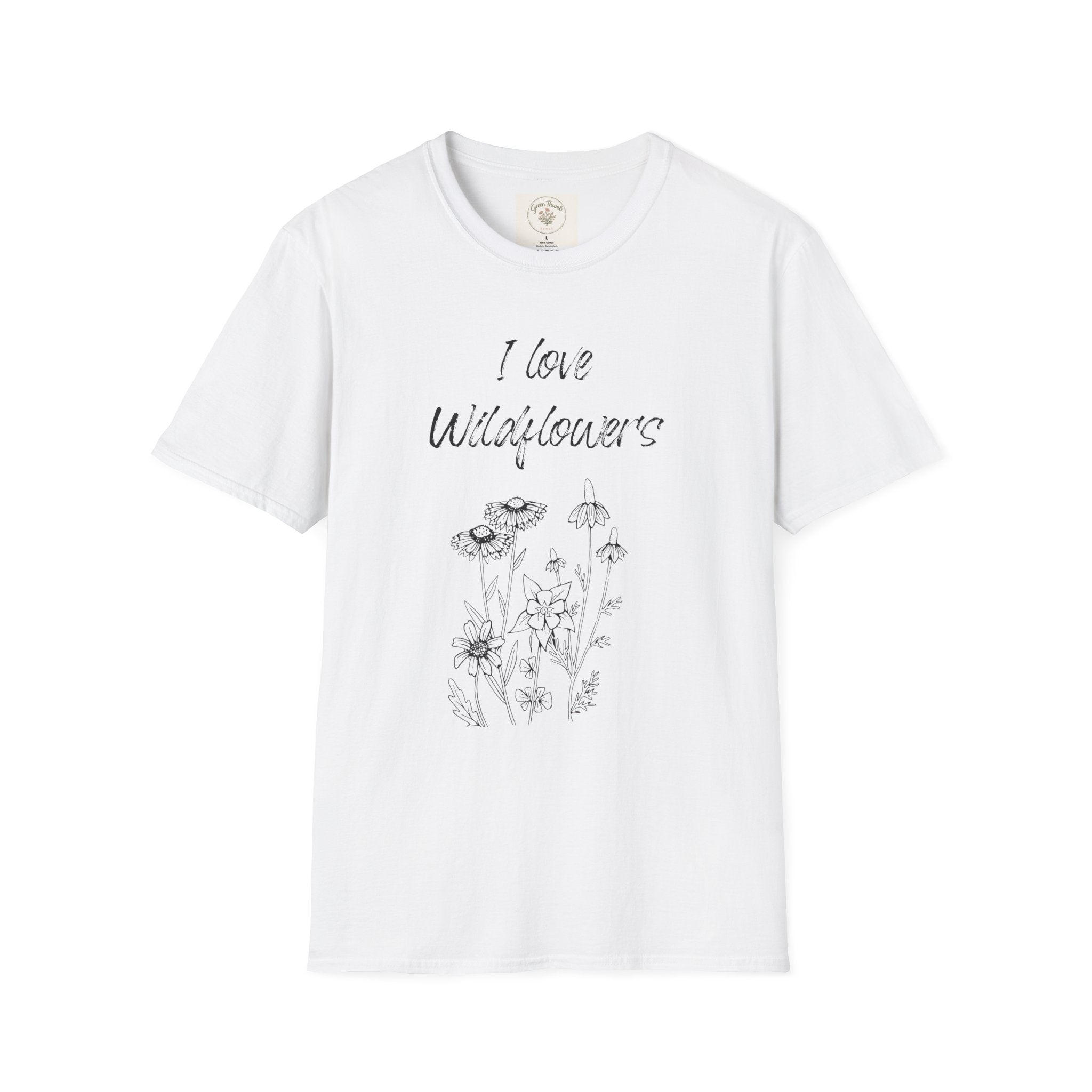 I Love Wild Flowers T-Shirt