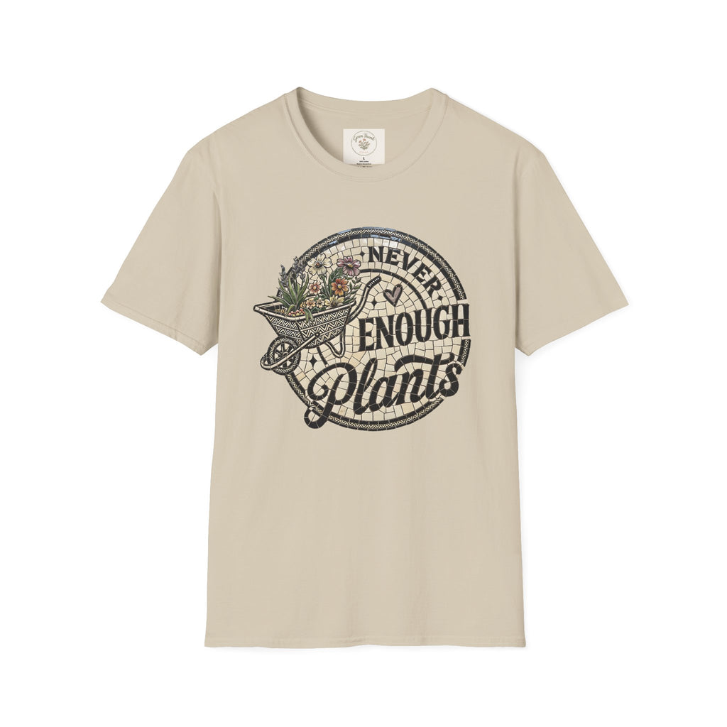 Never Enough Plants Mosaic T-shirt