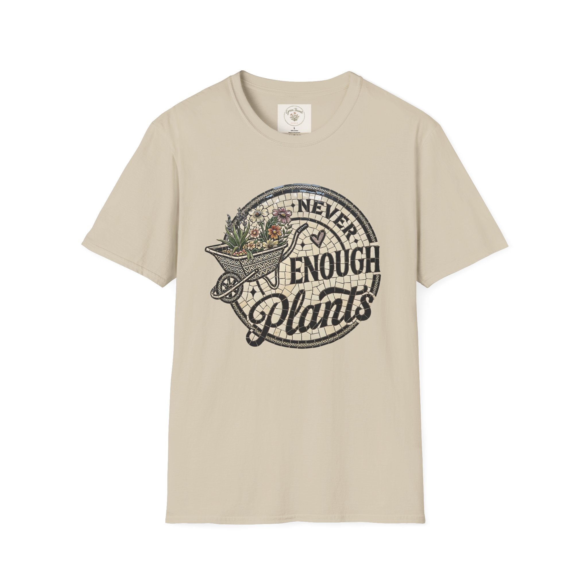 Never Enough Plants Mosaic T-shirt