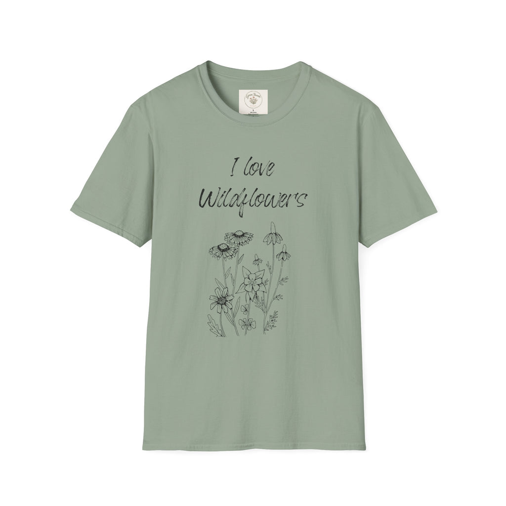 I Love Wild Flowers T-Shirt