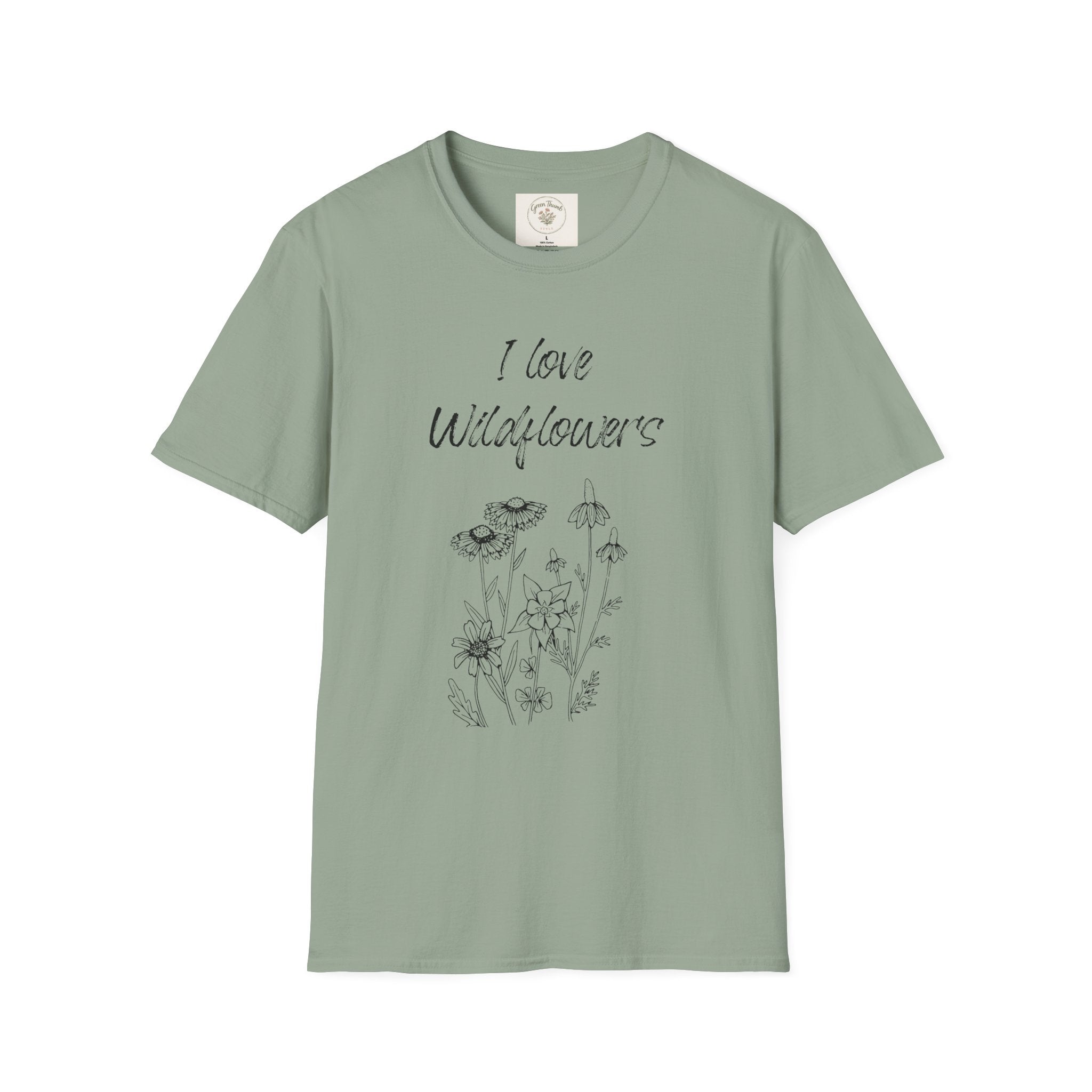 I Love Wild Flowers T-Shirt