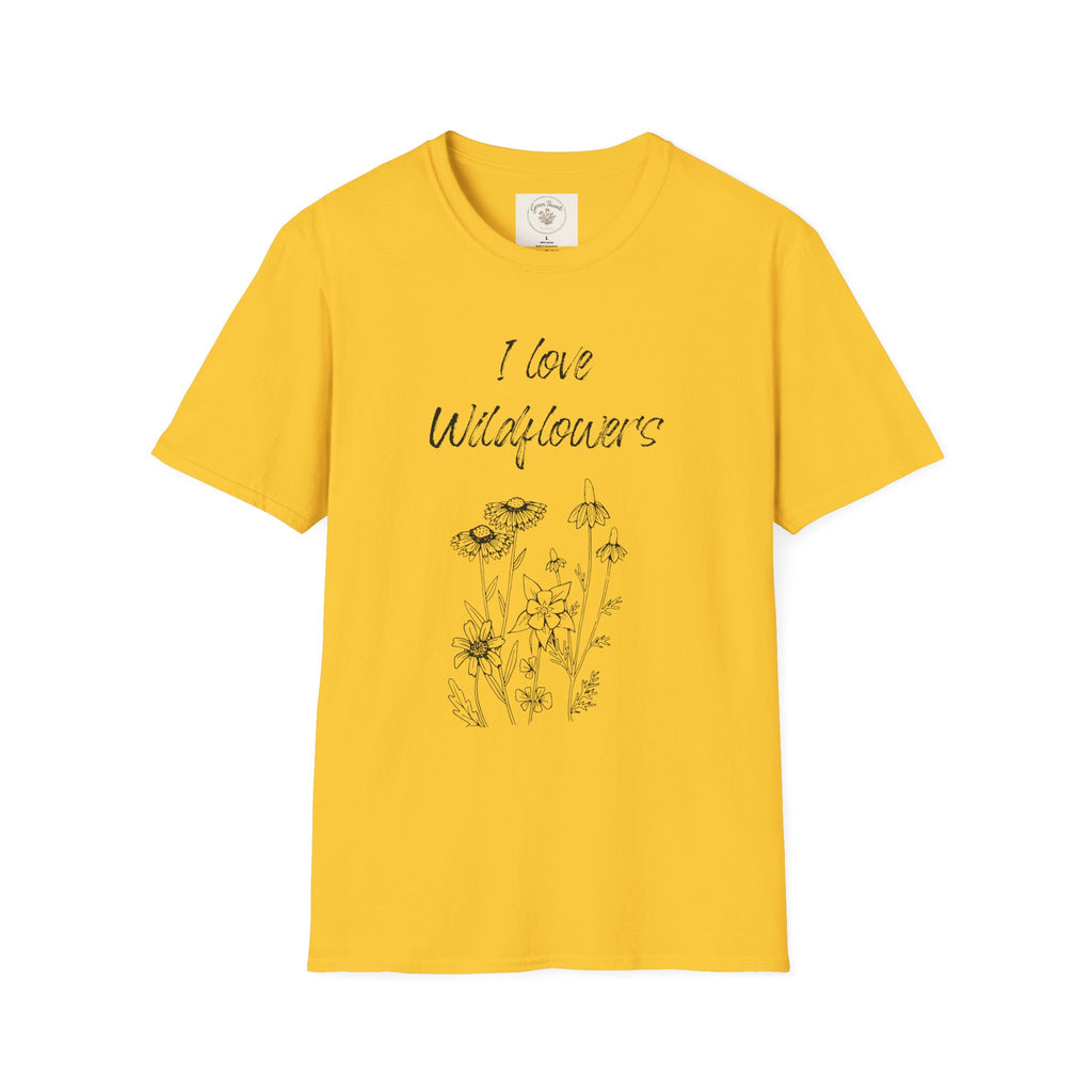 I Love Wild Flowers T-Shirt