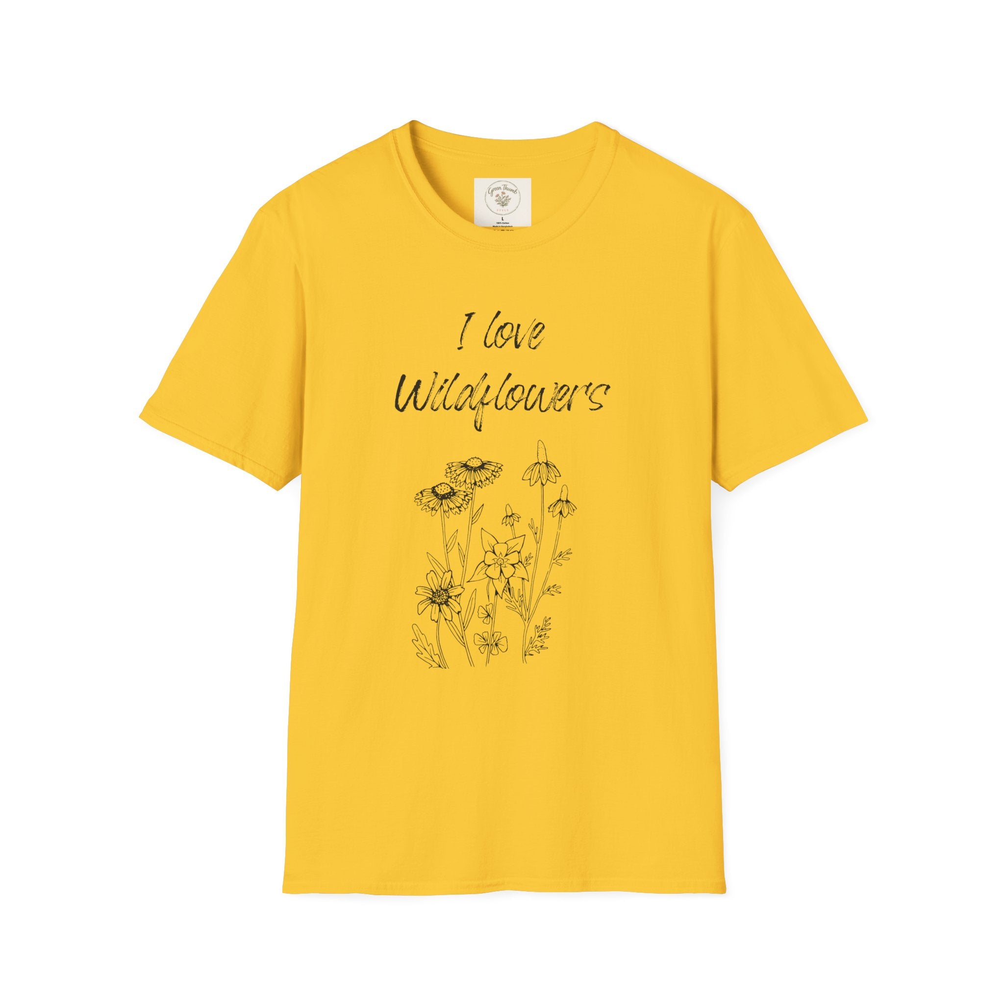 I Love Wild Flowers T-Shirt