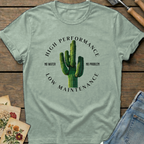 No Water No Problem T-Shirt in Bay - Comfort Colors 1717 flat lay