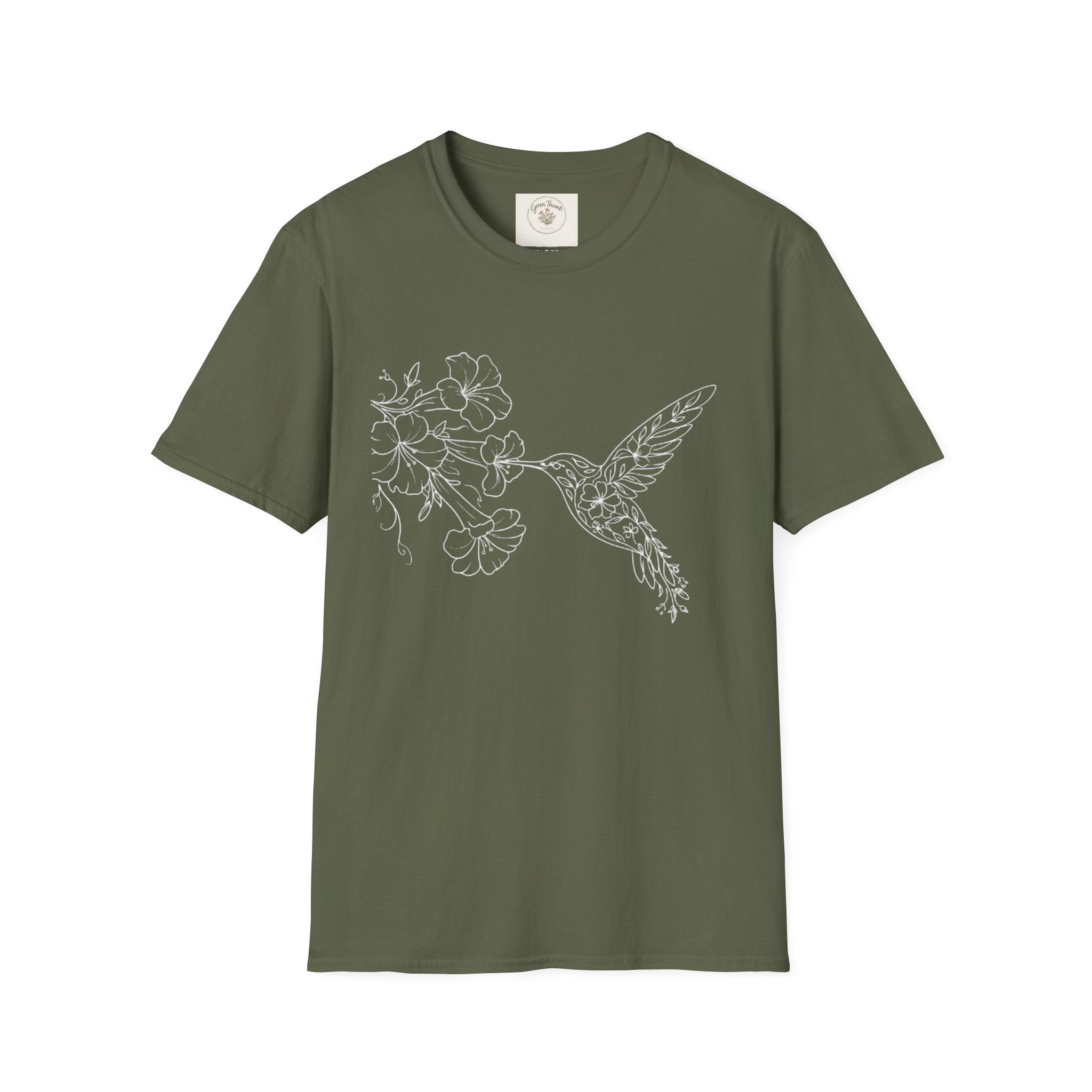 Hummingbird Trumpet Vine T-Shirt
