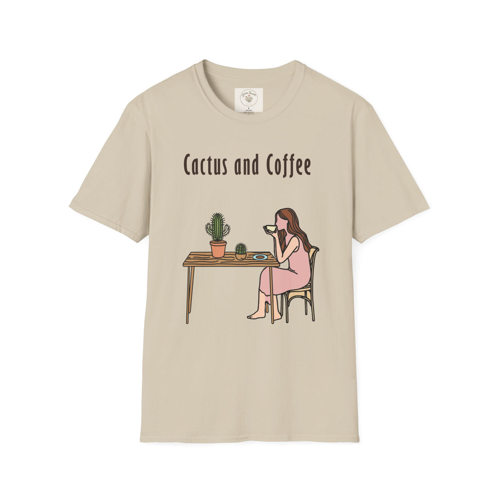 Cactus and Coffee T-Shirt