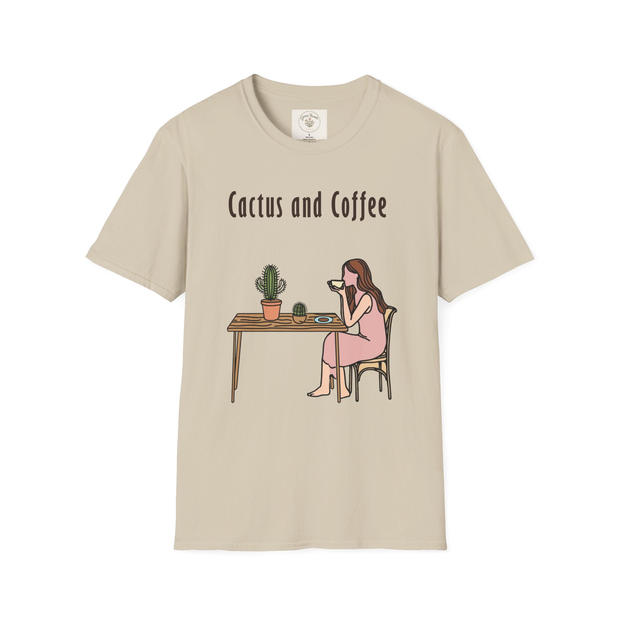 Cactus and Coffee T-Shirt