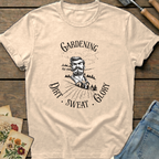 Dirt Sweat Glory T-shirt in Ivory - Comfort Colors 1717 flat lay