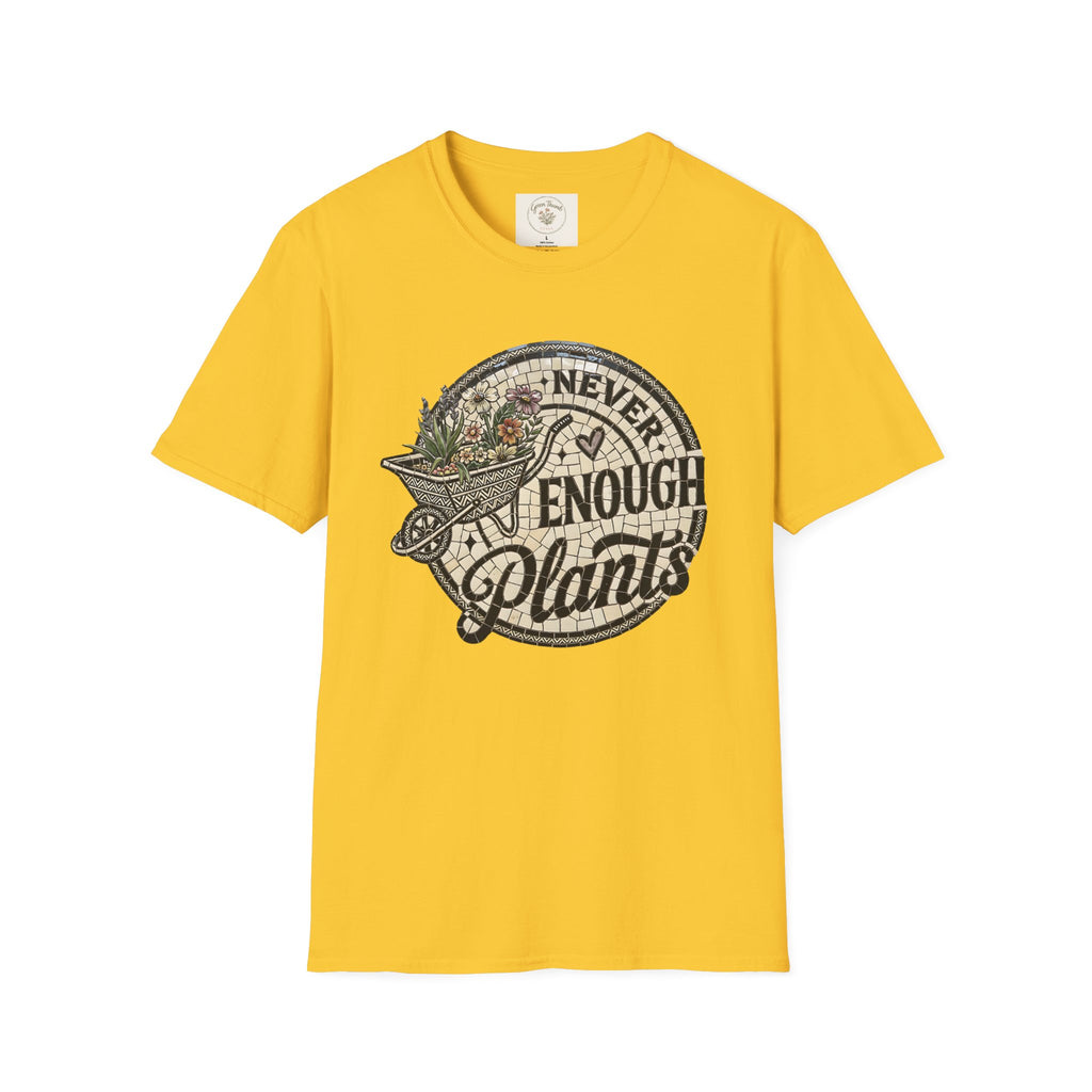 Never Enough Plants Mosaic T-shirt