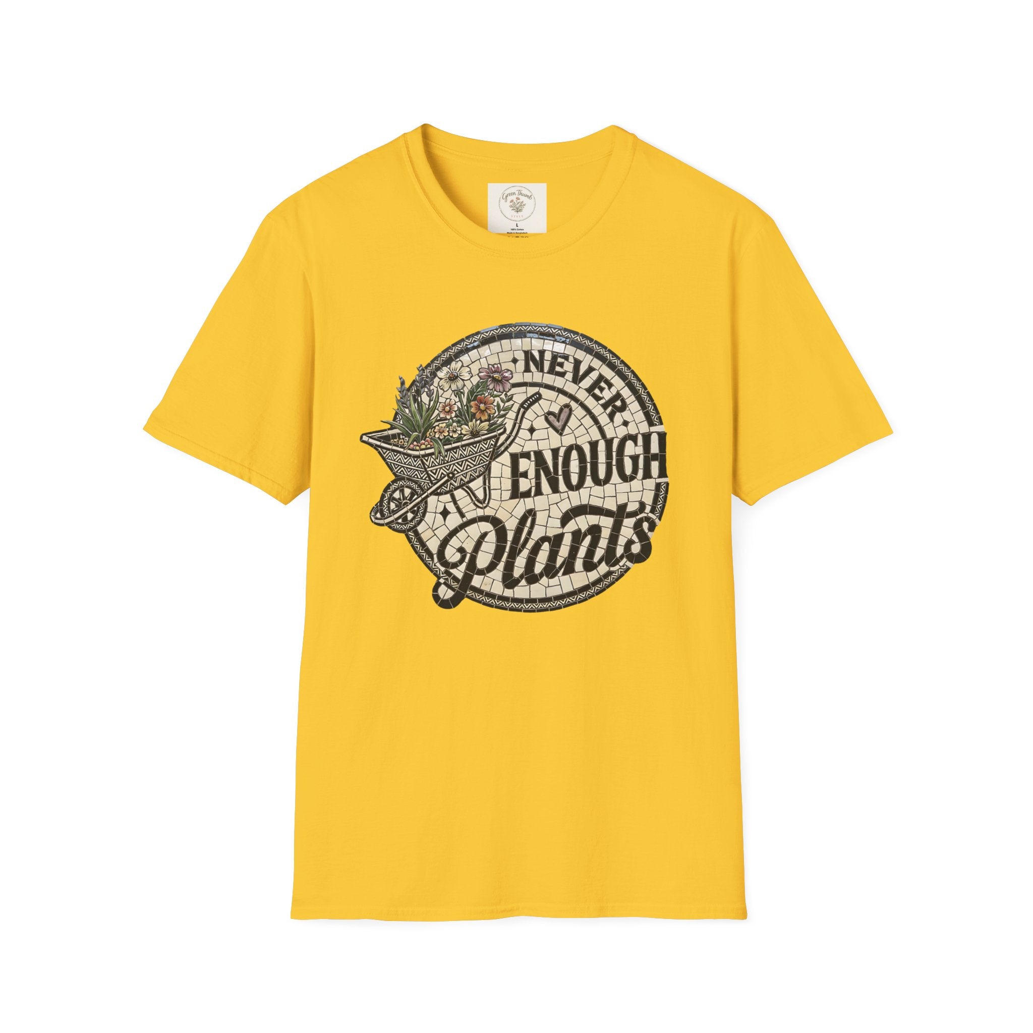 Never Enough Plants Mosaic T-shirt
